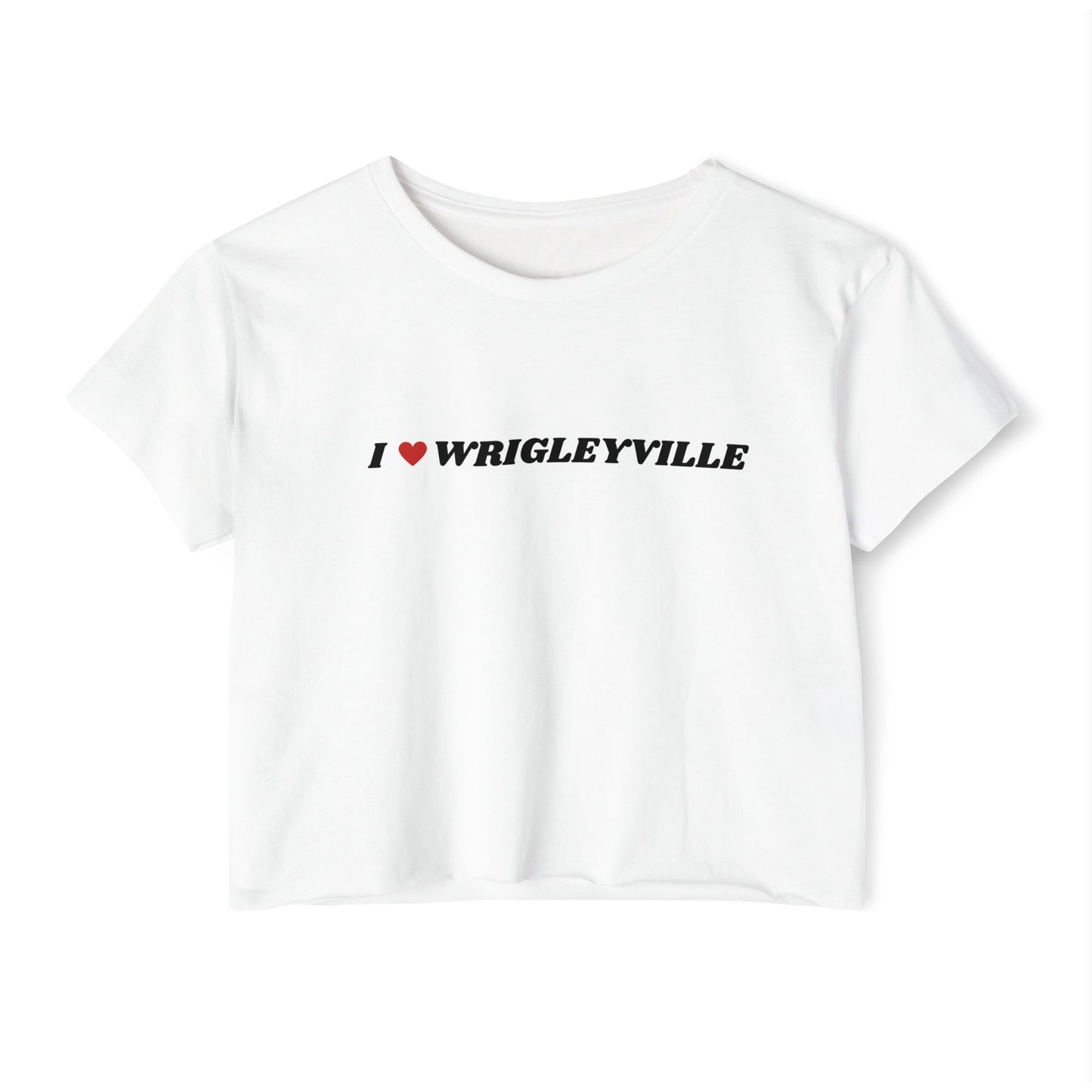 I Love Wrigleyville Crop Top