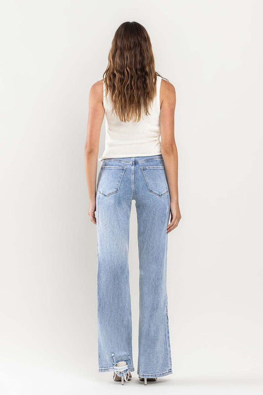 Ultra High Rise Wide Leg Jeans