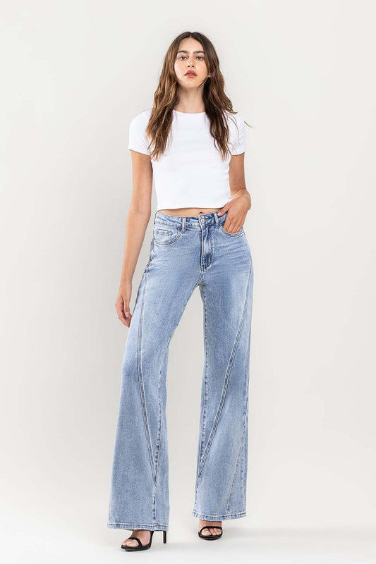 Ultra High Rise Wide Leg Jeans