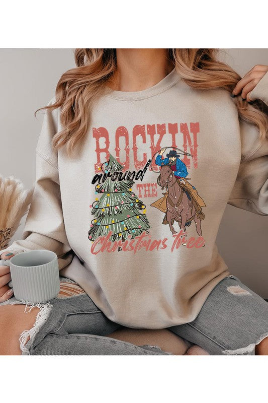 Rockin’ Around Christmas Sweatshirt