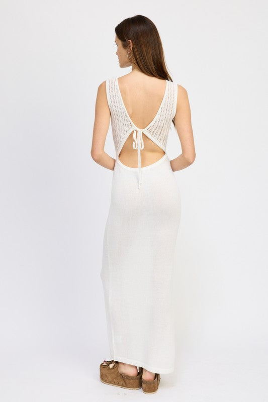 Crochet Maxi Dress