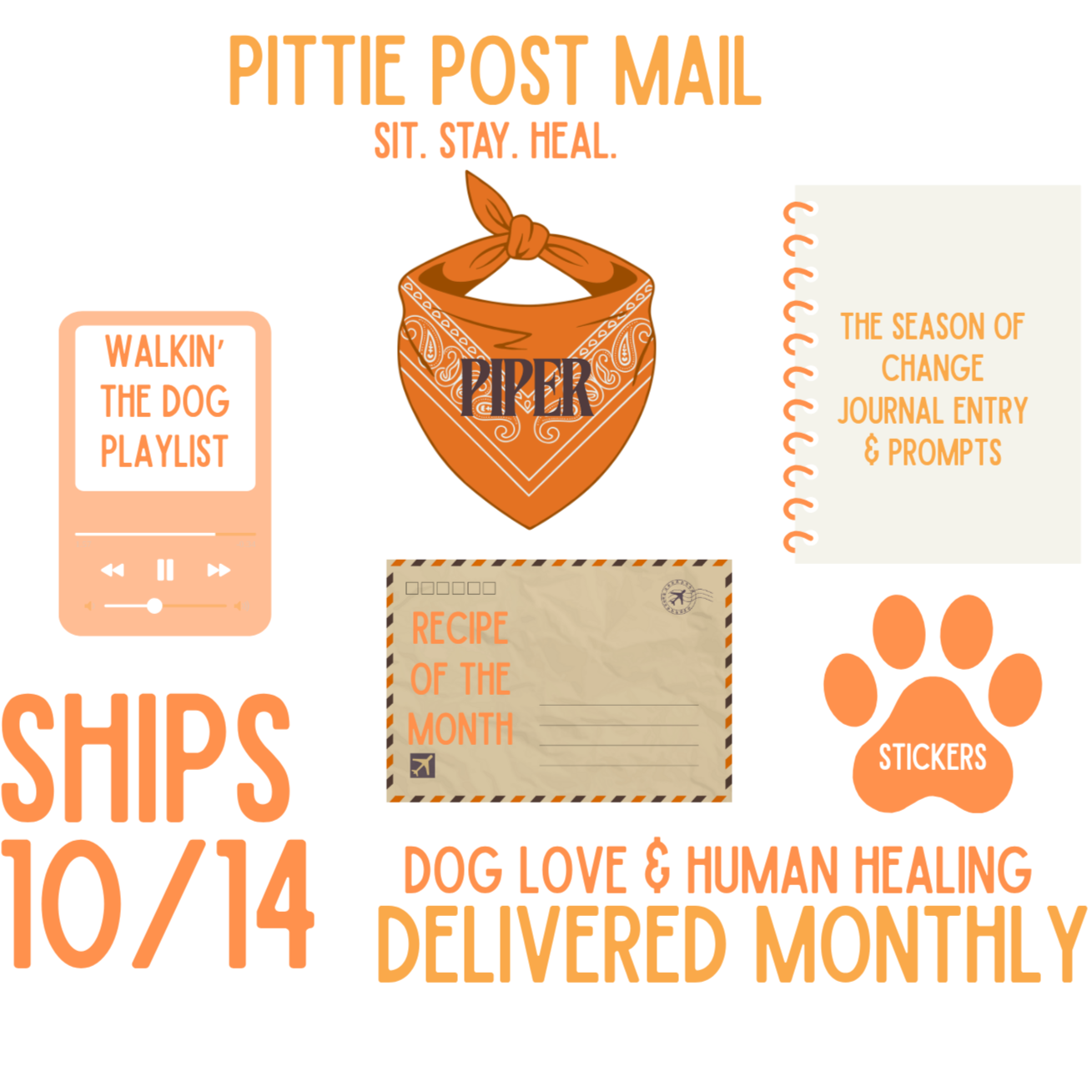 The Pittie Post Fall Snail Mail