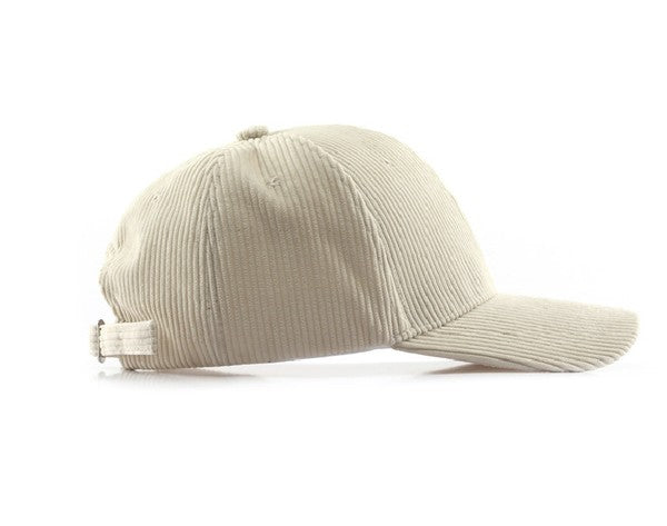 Corduroy Boyfriend Hat