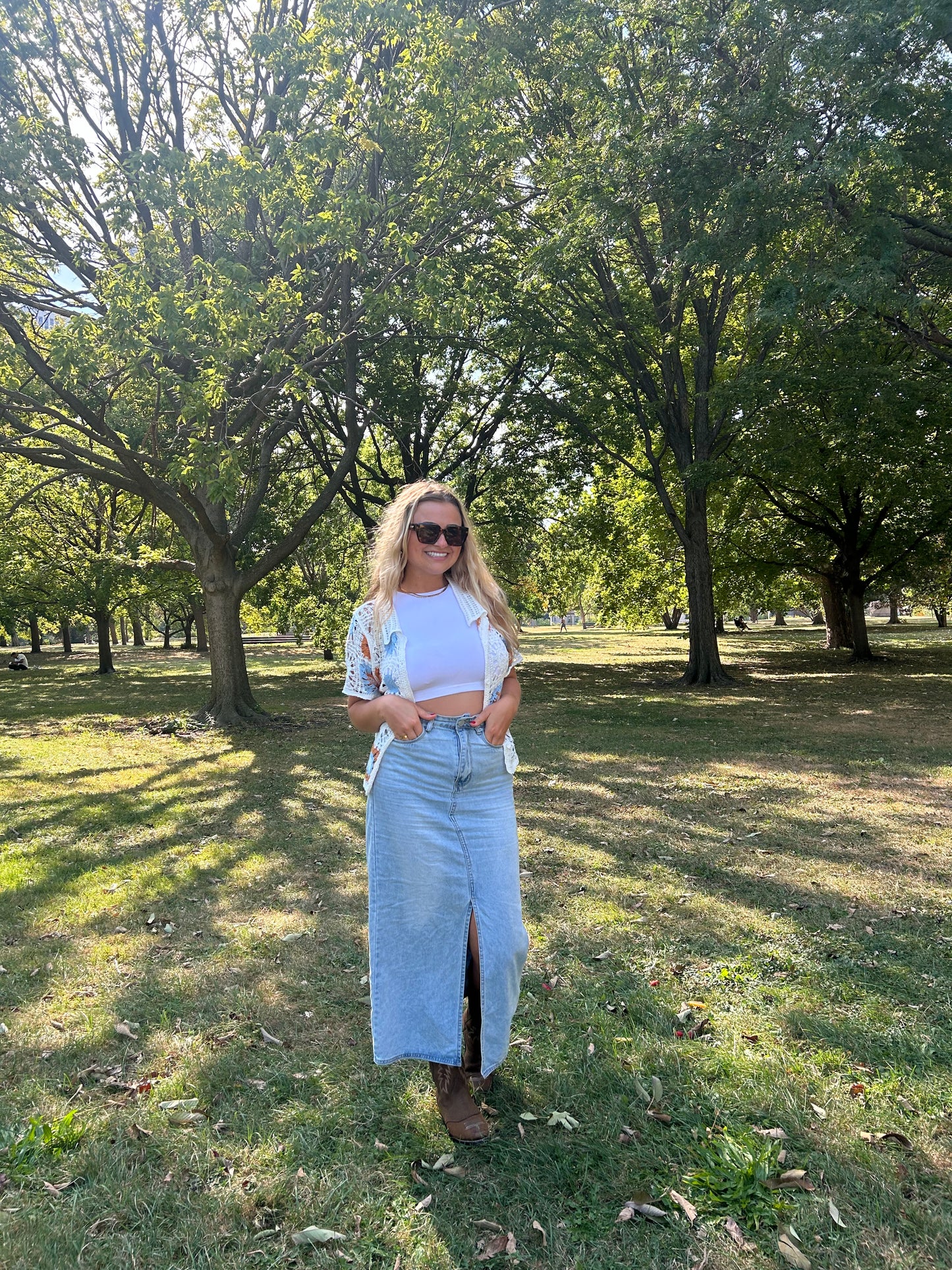 Grandma’s Garden Crochet Top