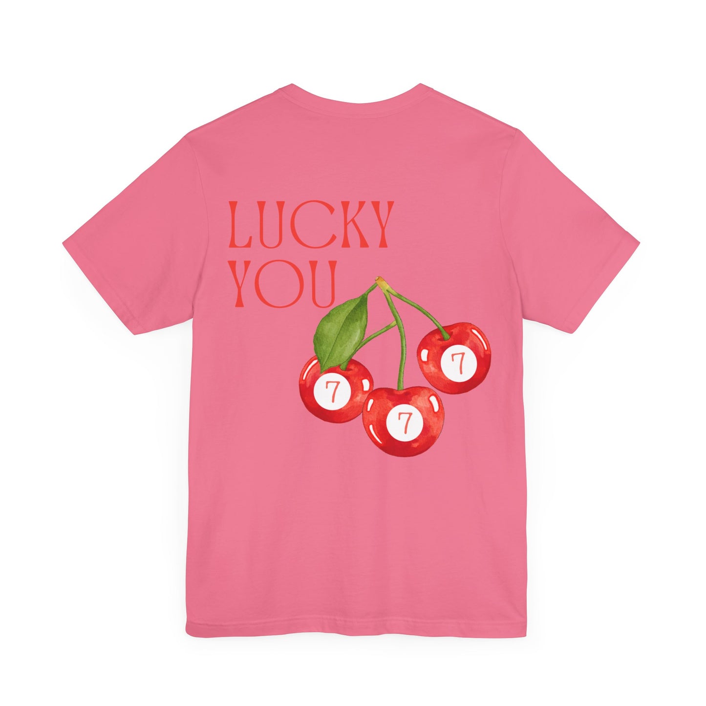 Lucky You  777 Cherry Graphic Tee