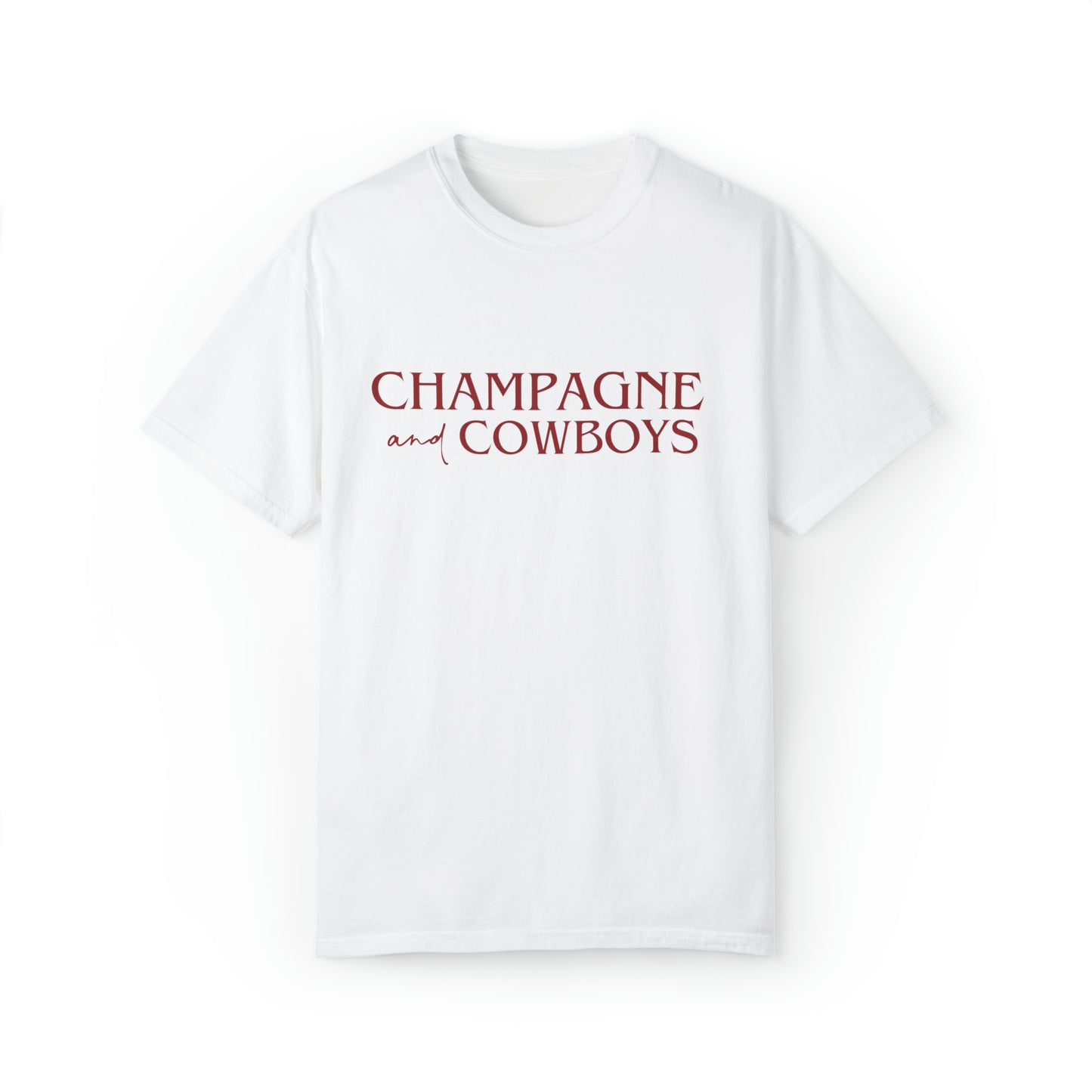 Champagne and Cowboys Tee