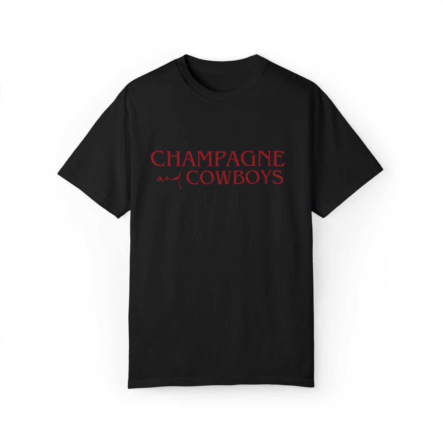 Champagne and Cowboys Tee