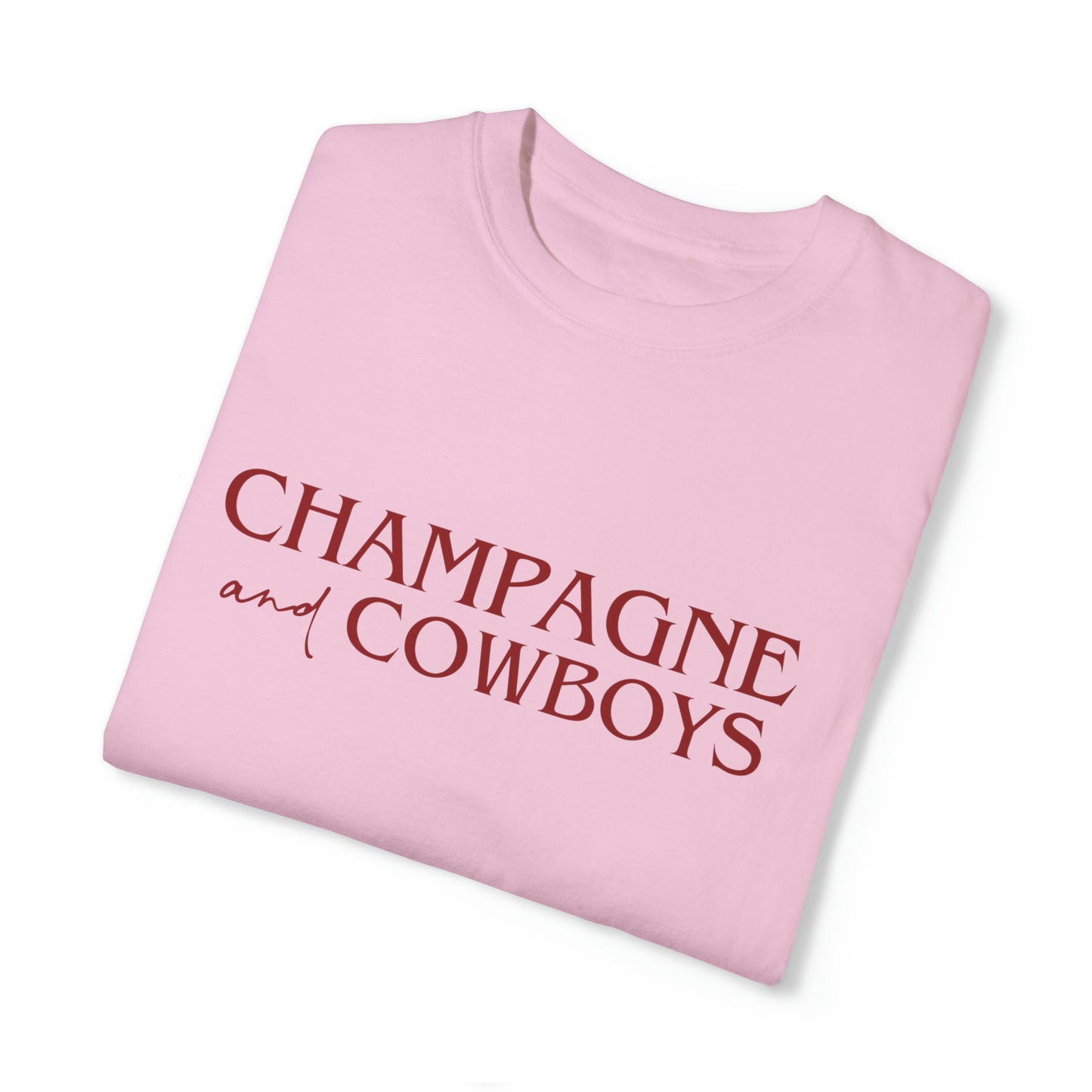 Champagne and Cowboys Tee