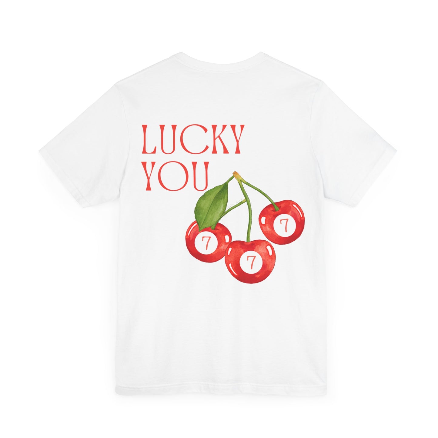 Lucky You  777 Cherry Graphic Tee