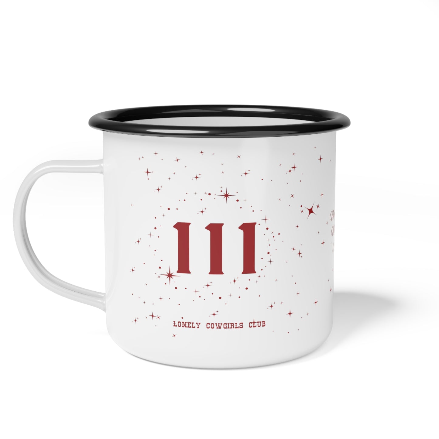 111 Busy Manifesting Angel Number Camp Cup