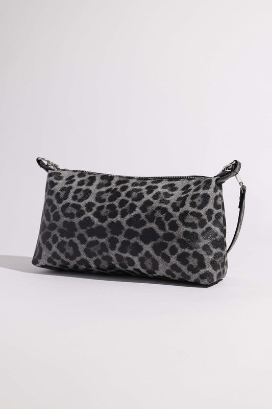 Leopard Print Shoulder Bag