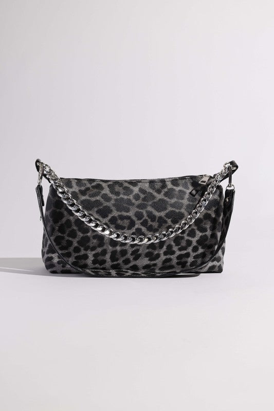 Leopard Print Shoulder Bag