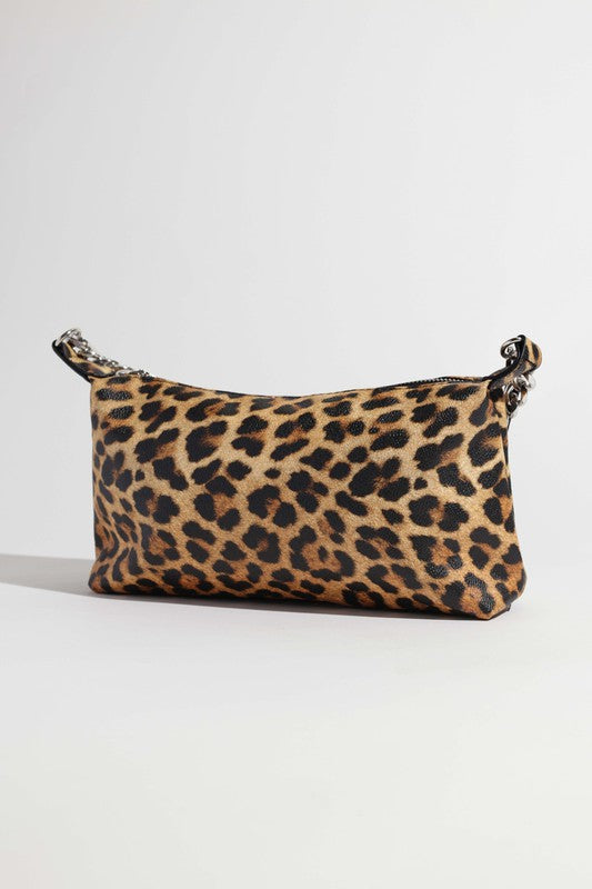 Leopard Print Shoulder Bag