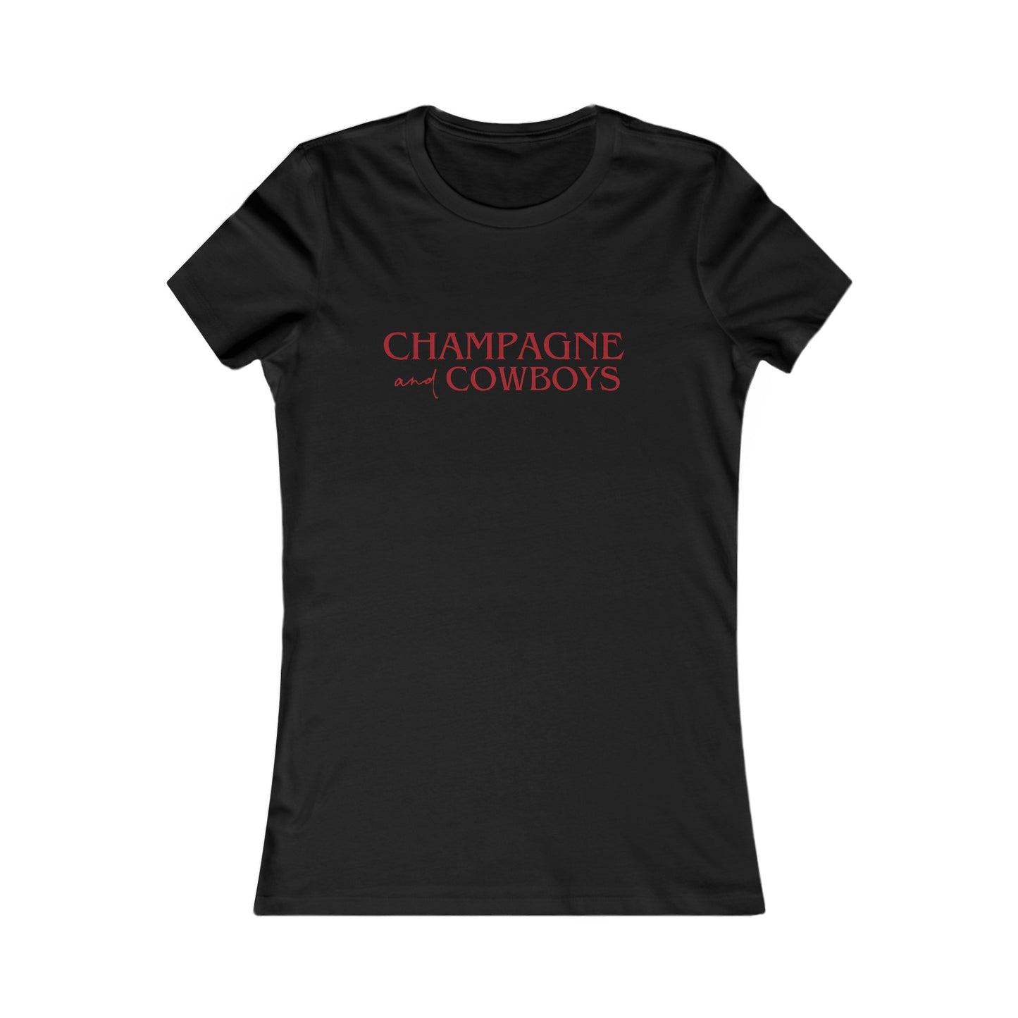 Champagne + Cowboys Graphic Tee