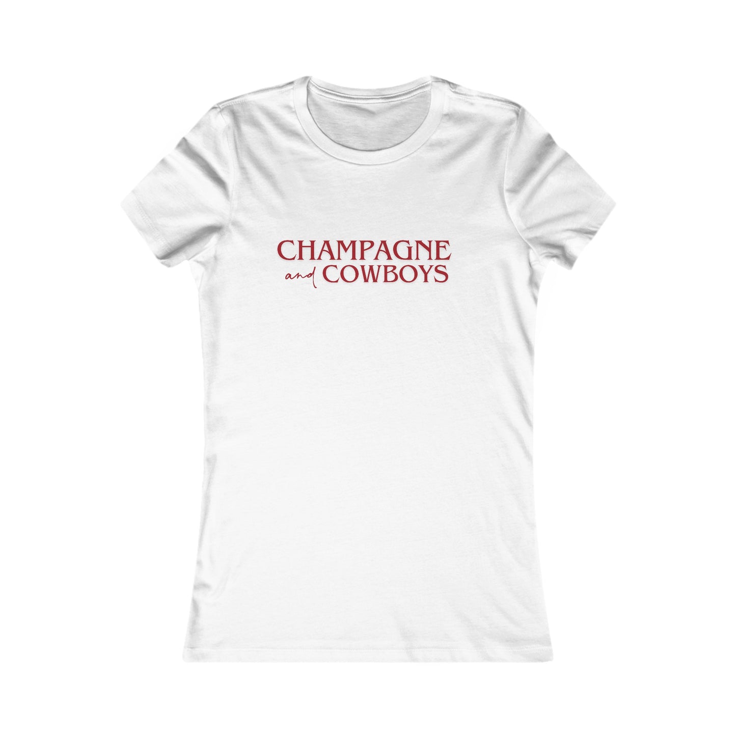 Champagne + Cowboys Graphic Tee