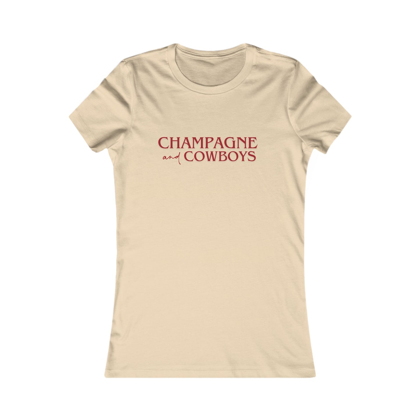 Champagne + Cowboys Graphic Tee