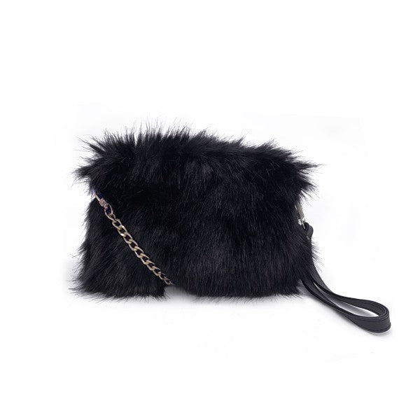 Faux Fur Wrist Strap