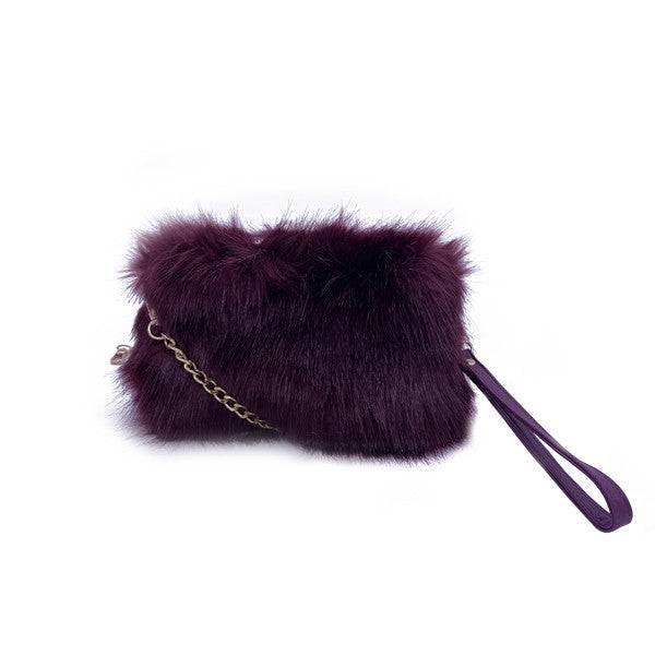 Faux Fur Wrist Strap