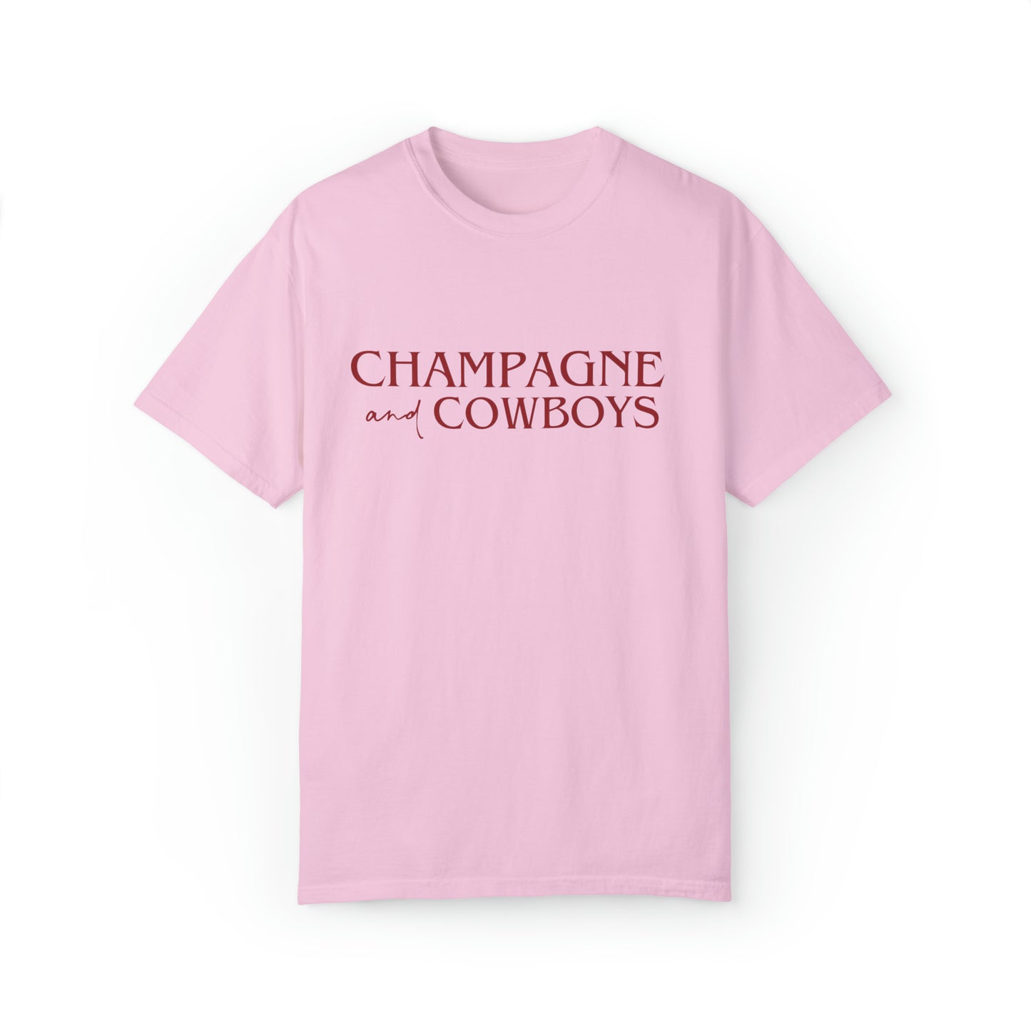 Champagne and Cowboys Tee