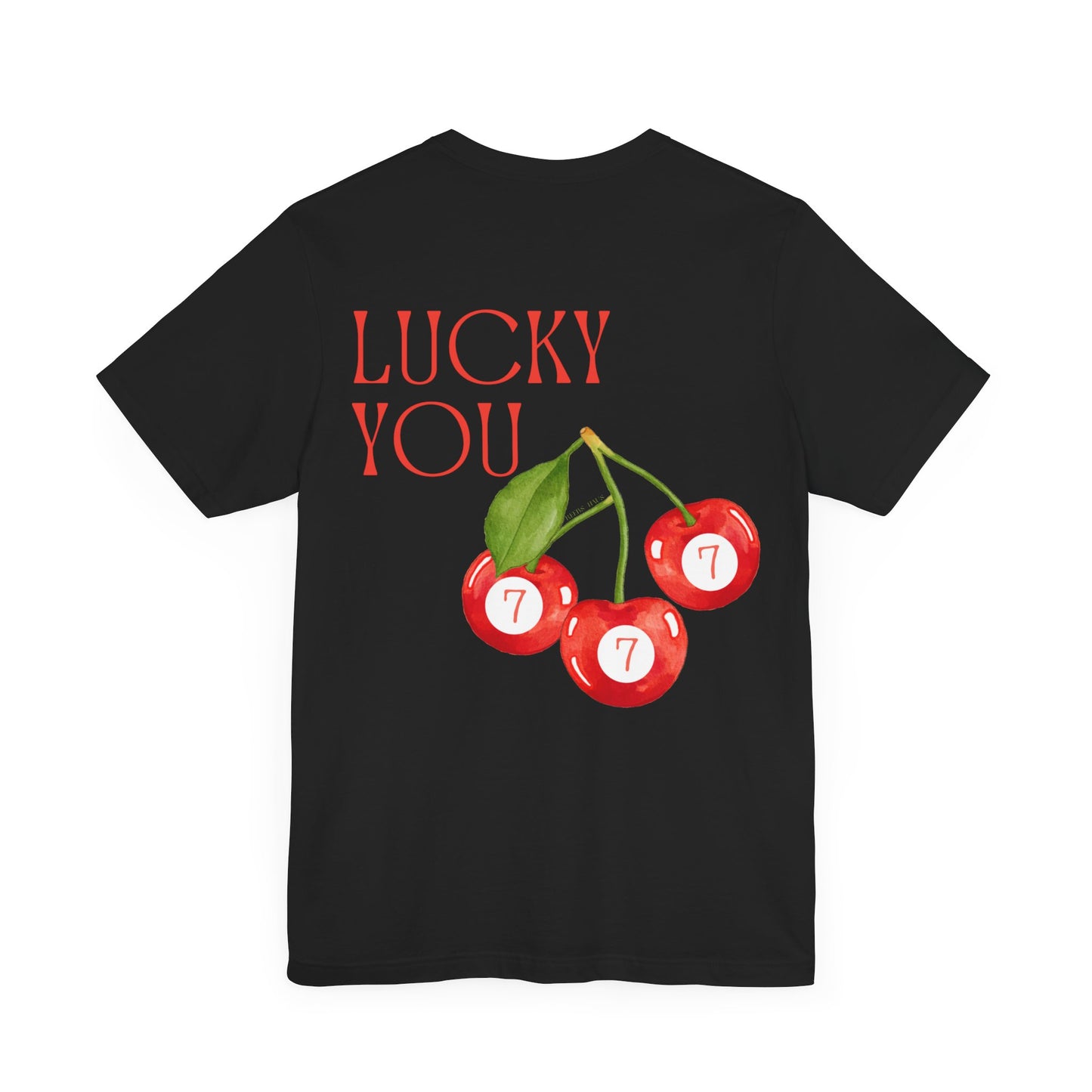 Lucky You  777 Cherry Graphic Tee