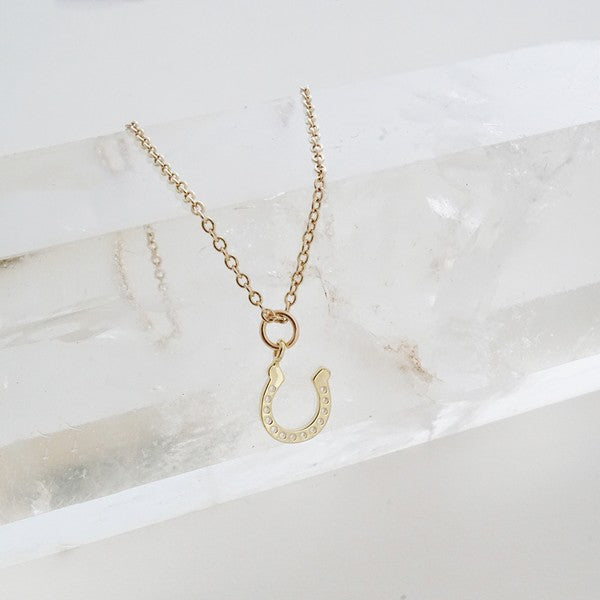 Magic Charm Horseshoe Necklace