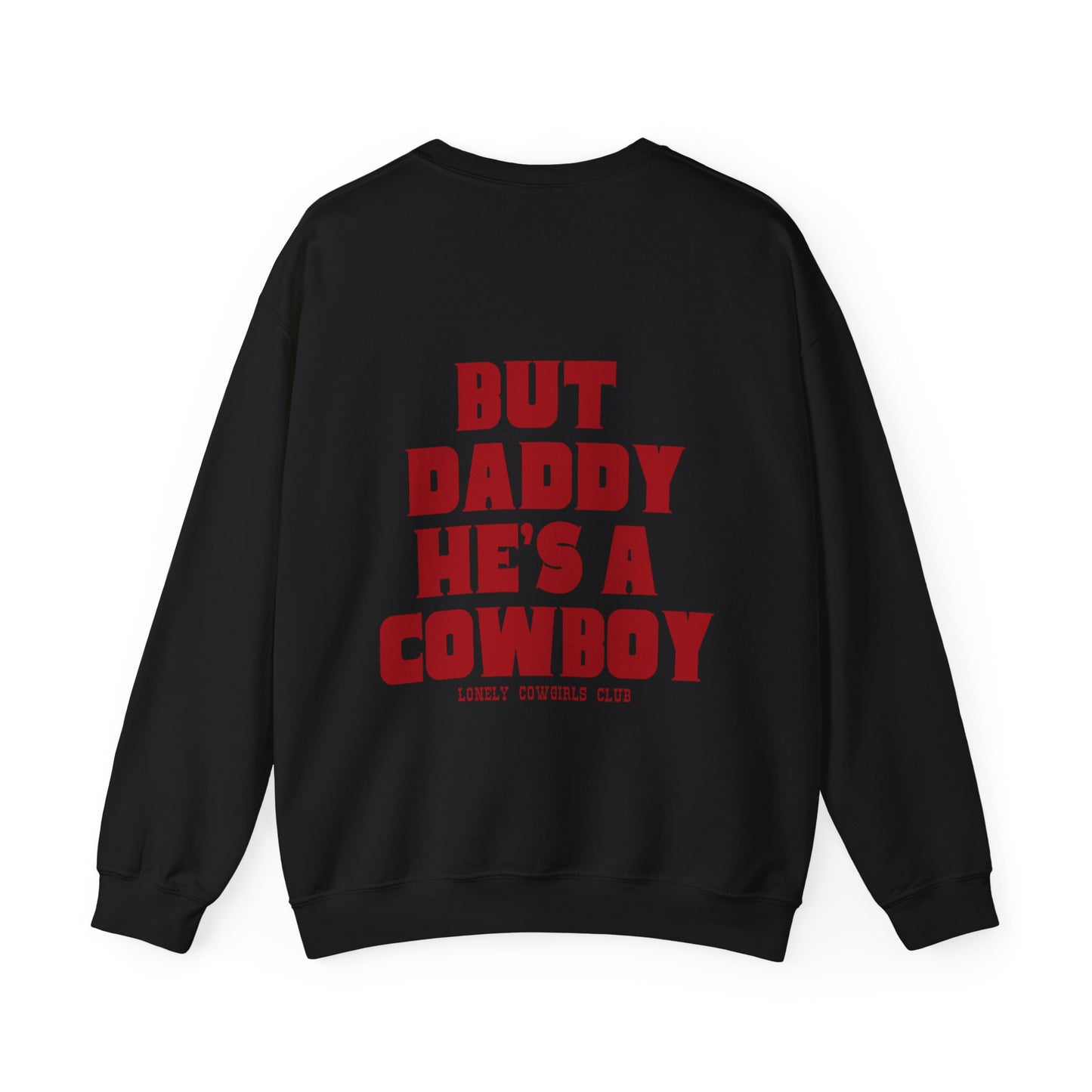 But Daddy Red Crewneck