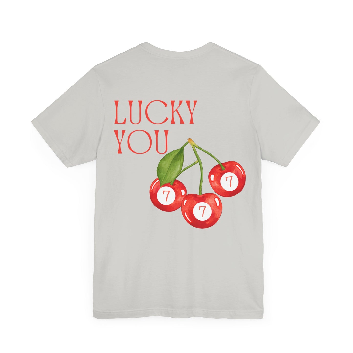 Lucky You  777 Cherry Graphic Tee