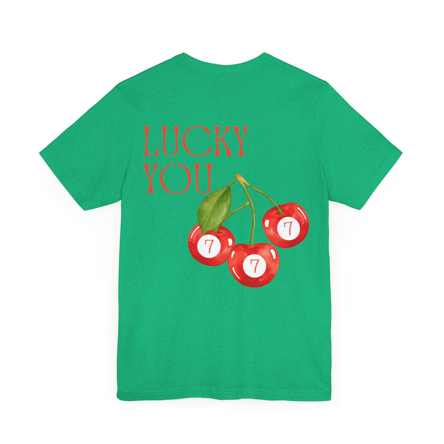 Lucky You  777 Cherry Graphic Tee