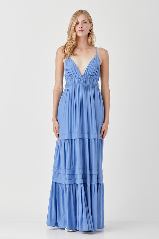 Marley Ruffle Maxi Dress