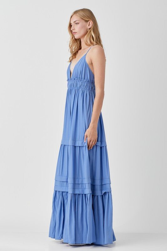 Marley Ruffle Maxi Dress