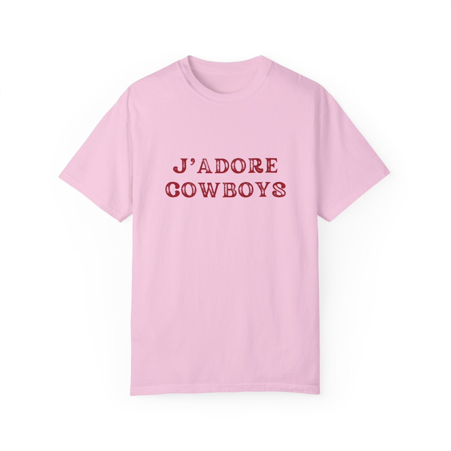 J'adore Cowboys Distressed Graphic Tee