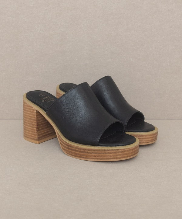 Camille Platform Slide Heels