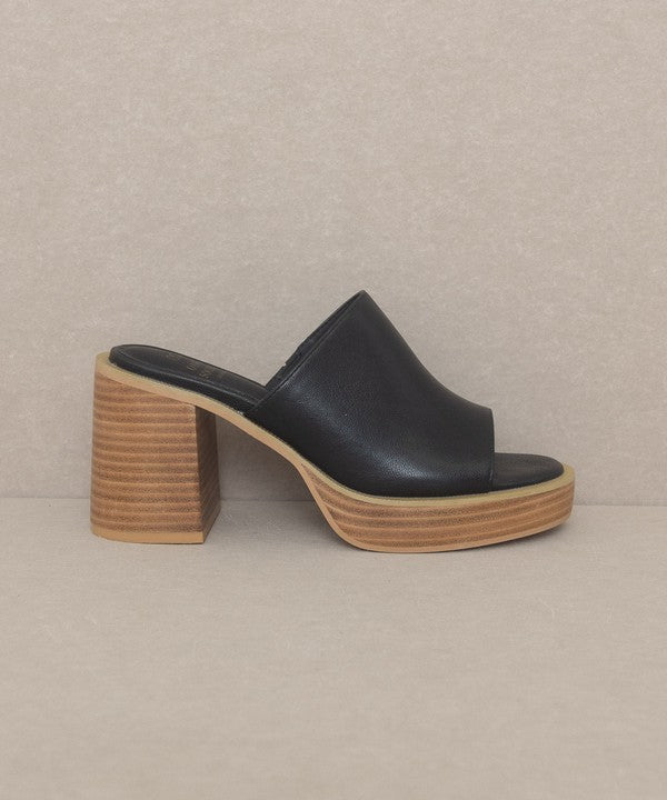 Camille Platform Slide Heels