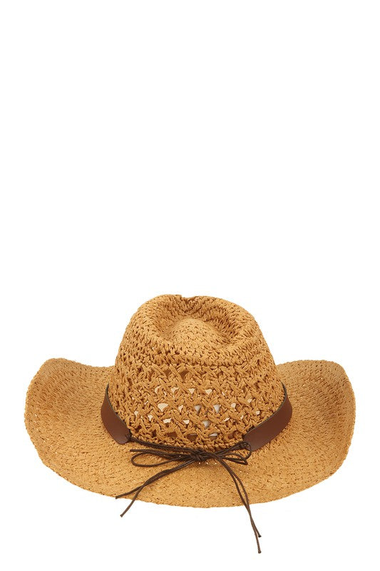 Cowgirl Straw Hat