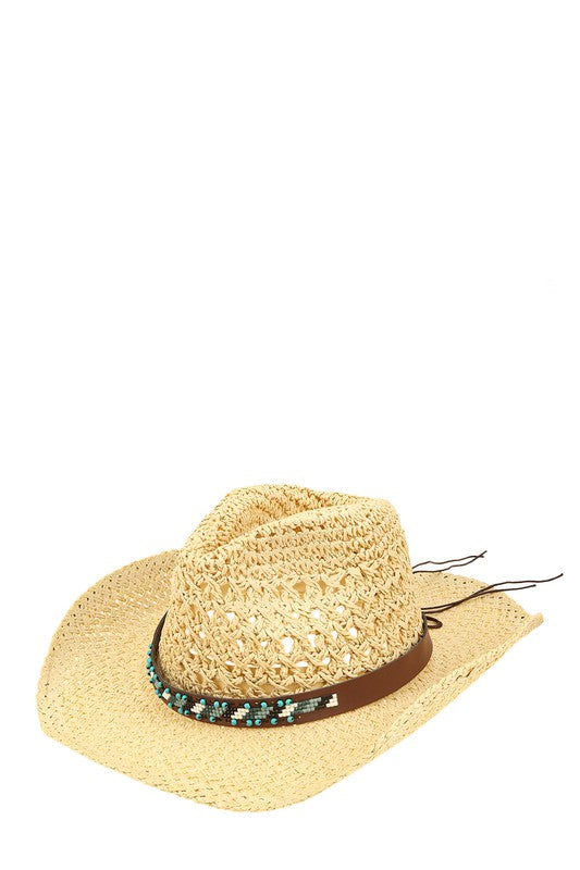 Cowgirl Straw Hat