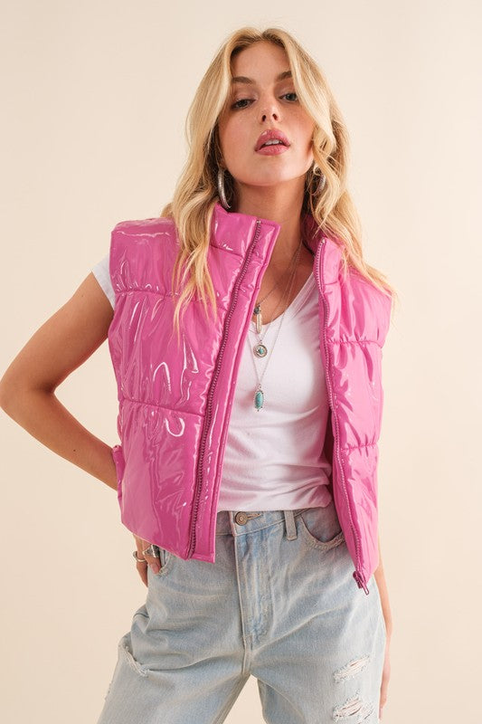 Barbie's World Quilted Puffer Vest