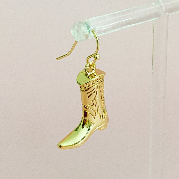 Cowgirl Boots Earrings