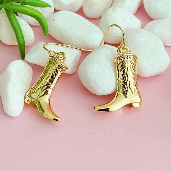 Cowgirl Boots Earrings