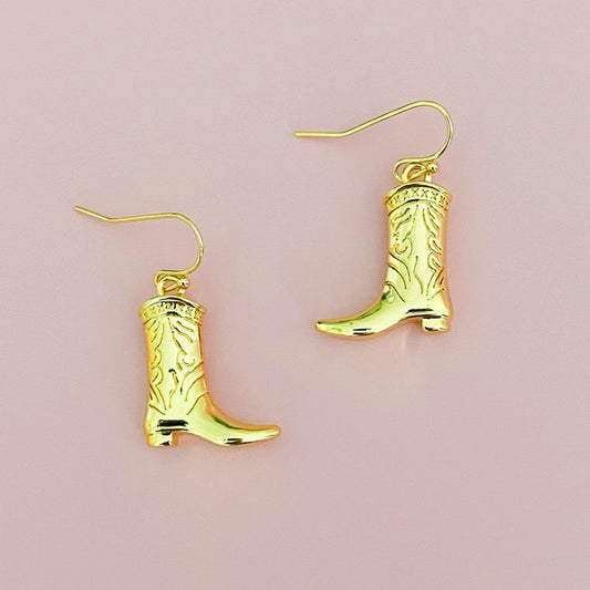 Cowgirl Boots Earrings