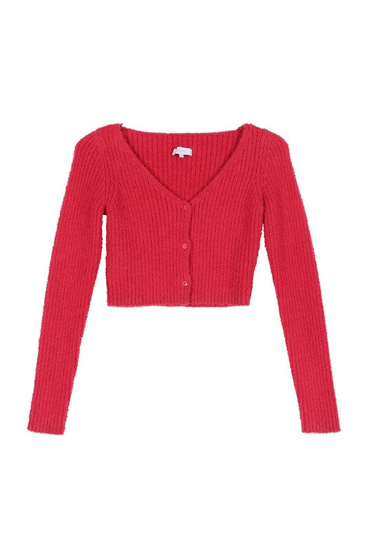 Barbie Cropped Cardigan