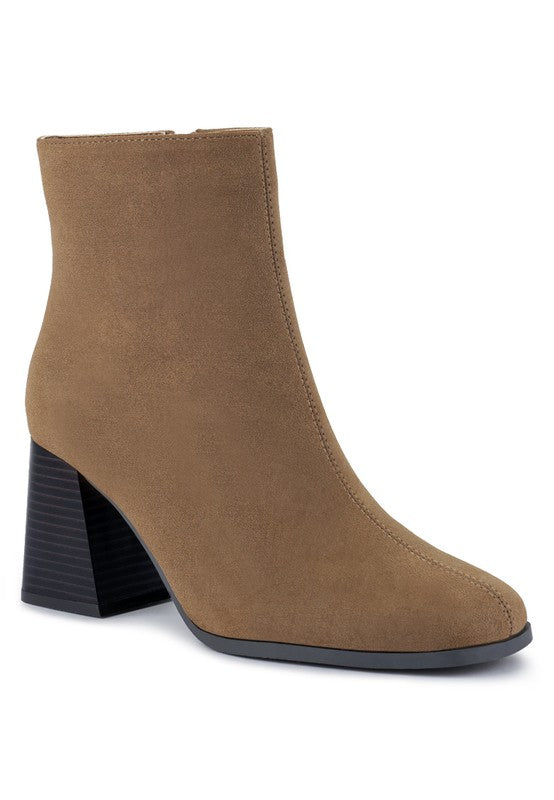 Classic Block Heeled Boots