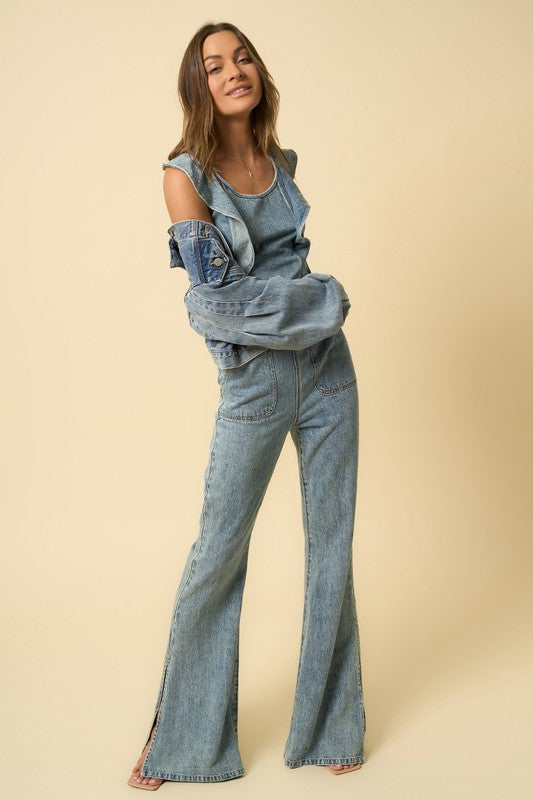 Denim Jumpsuit