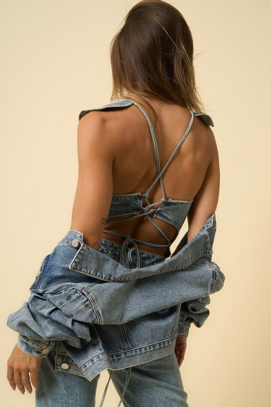 Denim Jumpsuit