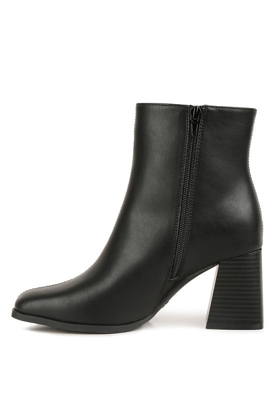 Classic Block Heeled Boots