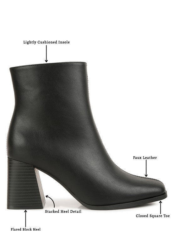 Classic Block Heeled Boots