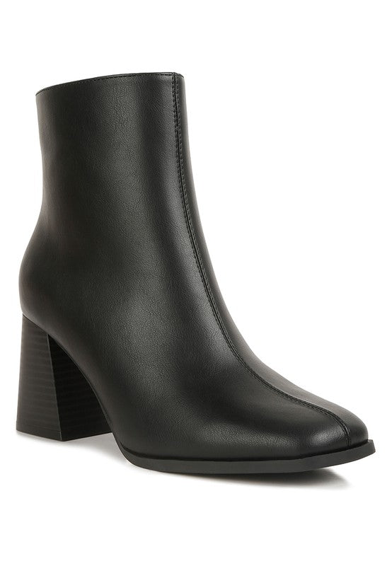 Classic Block Heeled Boots