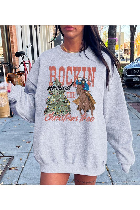 Rockin’ Around Christmas Sweatshirt