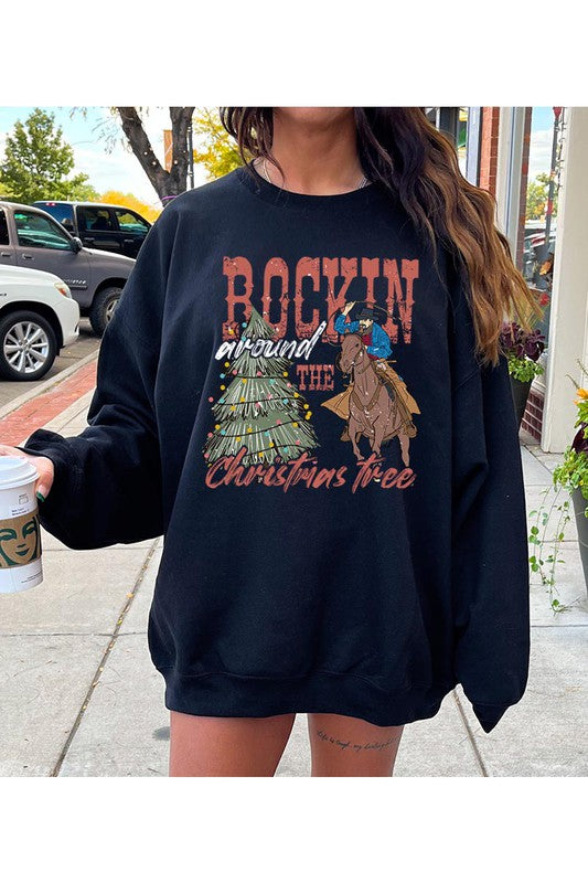 Rockin’ Around Christmas Sweatshirt