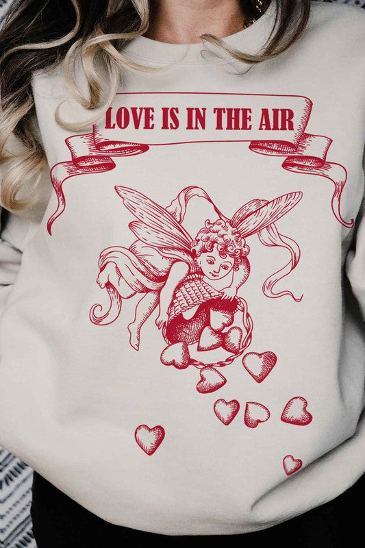 Love is in the Air Oversized Crewneck