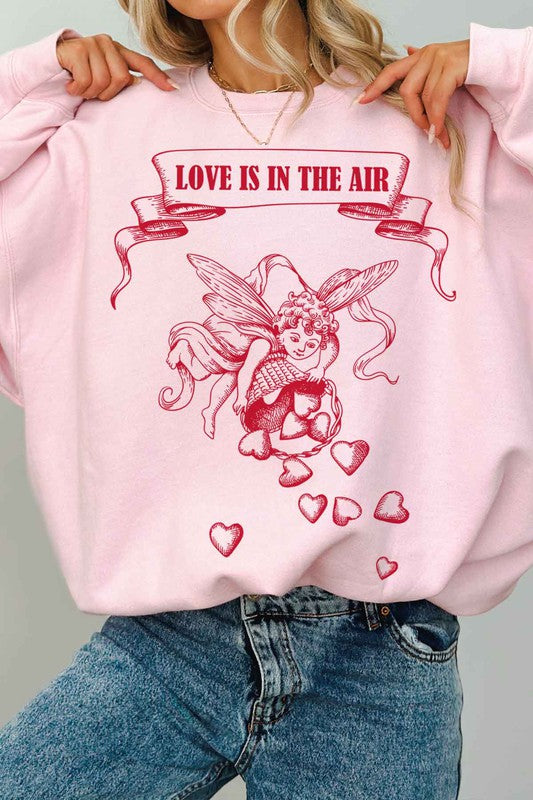 Love is in the Air Oversized Crewneck